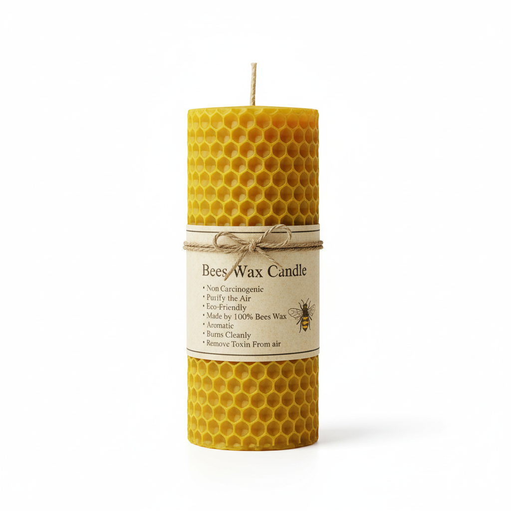 Bees Wax Candle alternate view 3